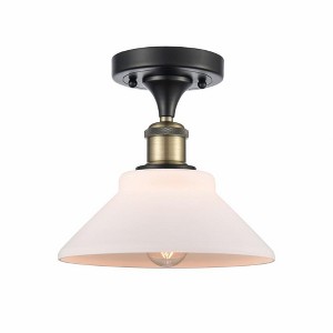 Orwell - 1 Light Semi-Flush Mount In Industrial Style-9 Inches Tall and 8.38 Inches Wide - 1 of 1