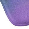 34"x21" DuckyB Ever So Slightly Memory Foam Bath Rug Blue - Deny Designs: Microfiber, Machine Washable, Abstract Pattern - 3 of 3