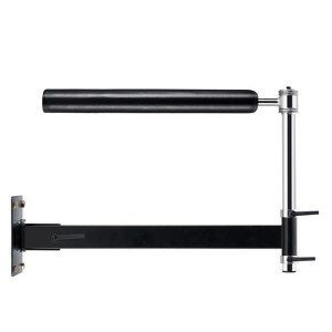 VEVOR Wall Mount Boxing Spinning Bar, Adjustable Punching Spinning Bar, Boxing Speed Trainer with Gloves, Black Reflex Boxing Bar - 1 of 4