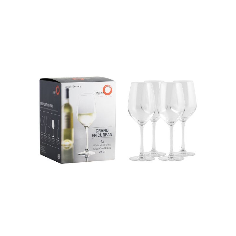 Set of 4 Grand Epicurean White Wine Drinkware 12.25oz Glasses - Stolzle Lausitz, 5 of 8