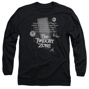 Men’s Twilight Zone Monologue Long Sleeve T-Shirt - 1 of 4
