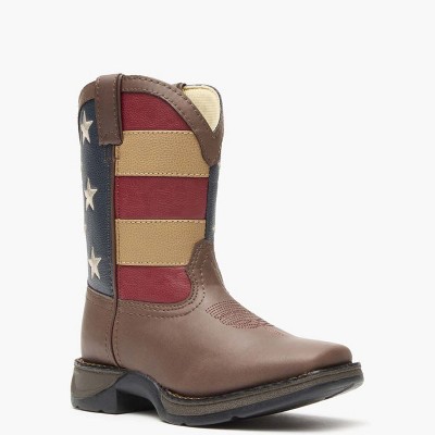 LIL' DURANGO Kid's Patriotic Western Flag Boot