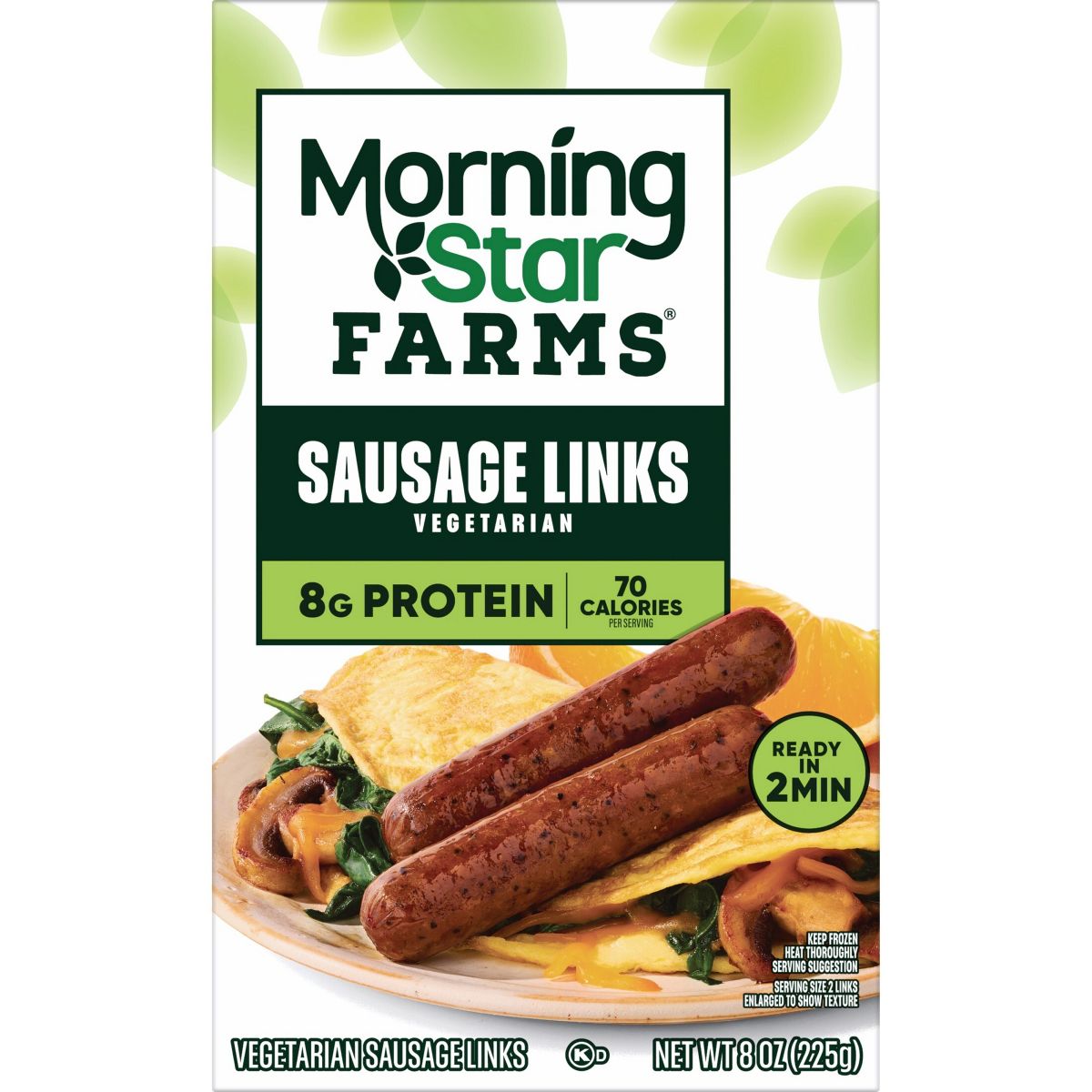 MorningStar Farms Breakfast Veggie Sausage Links Original - Frozen - 8oz - thumbnail 7