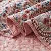 Sierra Boho Reversible Watercolor Medallion Quilt Set - 2 of 2