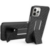 Nakedcellphone Case with Stand and Belt Clip Holster for iPhone 12 - Black - 4 of 4