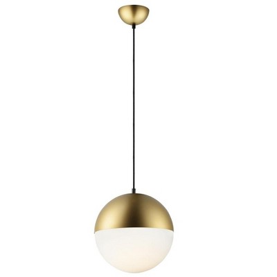 ET2 Lighting Half Moon 1 - Light Pendant in  Metallic Gold