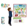 Zummy Kids Fantastic Washable Coloring Play Painting Mat with Washable Markers, 50CM * 50CM - 2 of 4