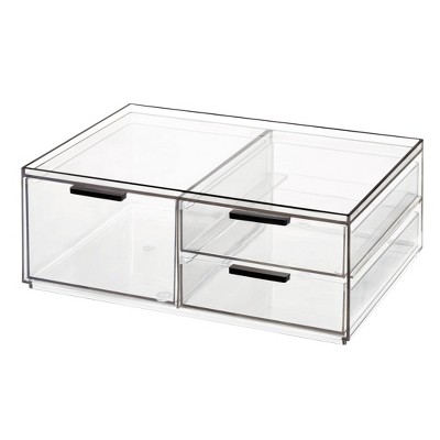 Idesign Original Three Drawer Set Clear : Target