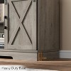 TV Stand for 65 Inches TVs, Entertainment Center with Storage and Sliding Barn Doors, Adjustable Shelf Modern Media TV Console - 4 of 4