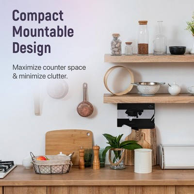 Black Stainless Steel Under Cabinet Mounted Electric Can Opener