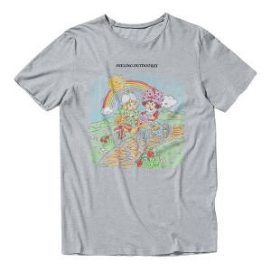Strawberry Shortcake Mens Retro Feeling Outdoorsy Bike Ride T