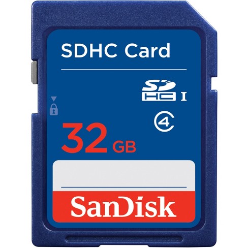 Sandisk Standard 32gb Sd Memory Card Target