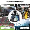 Garnen Clear Bag for Stadium 12x6x12, Clear Bag Crossbody, Shoulder Tote Bag With Zipper, Clear Stadium Approved Bag See Through Bag for Events Travel - 2 of 4