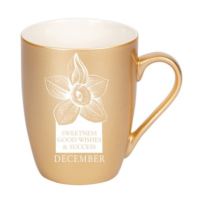 Elanze Designs Sweetness Good Wishes And Success Vegas Gold 10 ounce New Bone China Coffee Cup Mug