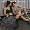 Generic Gym Bag, Small Fitness Workout Sports Duffle Bag with Wet Pocket Compartment - 4 of 4