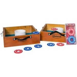 Bolaball Outdoor Washer Toss Yard Game Set Includes 8 Washers and 2 Solid Wood Targets - Indoor or Outdoor Backyard Lawn Game for Kids Adults Family - 1 of 4