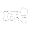 Country Living 6-Piece Stainless Steel Cookie Cutter Set - Easy to Clean Baking Tools - 2 of 4