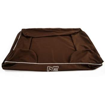 PAW BRANDS PupLounge Memory Foam Dog Bed Cover (Bed not included)