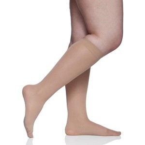 Berkshire 3 Pair Pack Queen Opaque Trouser Knee High with Sandalfoot Toe - 6724 - 1 of 1