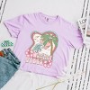 Simply Sage Market Women's Summer Vibes Flowers Short Sleeve Relaxed Fit Cropped Tee - 3 of 3