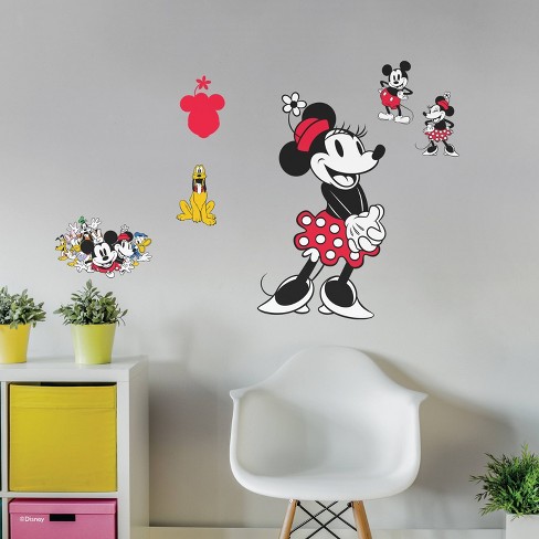 Mickey And Friends Mickey Mouse Peel And Stick Giant Kids' Wall Decal :  Target
