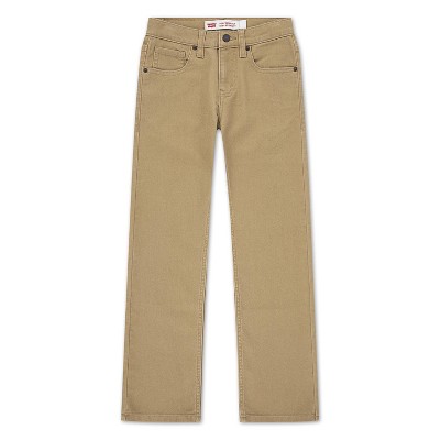 Levi's® Boys' 514 Straight Fit Performance Jeans - Tan