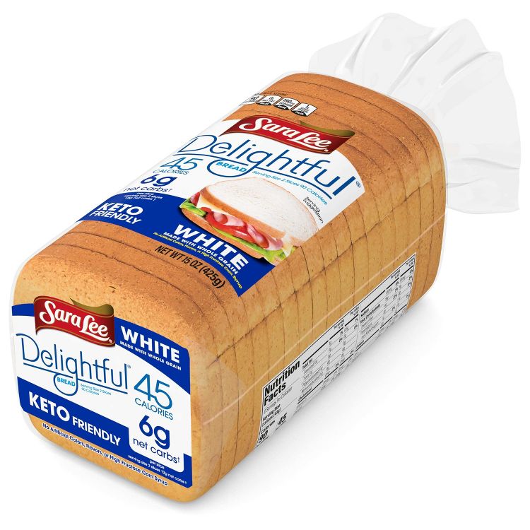 Sara Lee Delightful White with Whole Grain - 15oz, 2 of 15