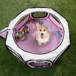 Petmaker Portable Pop-Up Dog Playpen with Carrying Bag