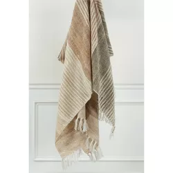 50"x60" Striped Throw Blanket - Rizzy Home