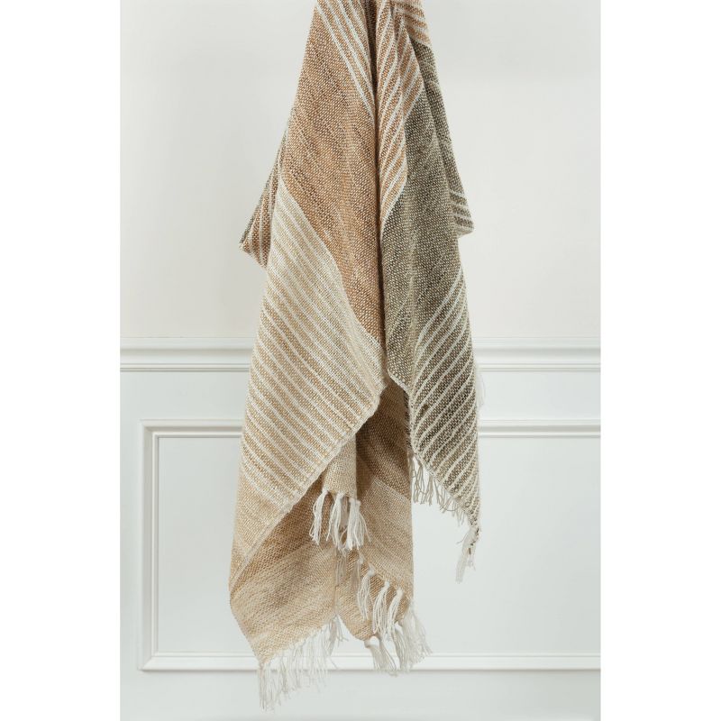 50"x60" Striped Throw Blanket - Rizzy Home, 1 of 6