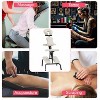 FDW Massage Chair Portable Tattoo Chair Folding Height Adjustable 3” Thick Sponge Light Weight Therapy Chairs Spa Chairs - 3 of 4
