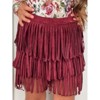 Autumn Rose Top and Fringe Skort Set Mia Belle Girls - 3 of 4