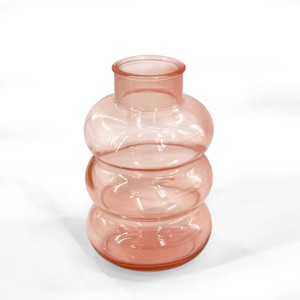 Novelty Glass Vase Pink - Bullseye's Playground™ - 1 of 3