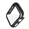 Insten Case Compatible with Apple Watch 40mm Series 6/SE/5/4 - Matte Hard Bumper Cover with Built-in 9H Tempered Glass Screen Protector, Black - image 4 of 4