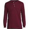 Lands' End Men's Super-T Long Sleeve Henley Shirt - 2 of 2