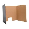 Flipside Products Computer Lab Privacy Screen, Small, 22" x 22.5" x 20", Pack of 12 - 3 of 3