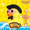 Maxi Kwaaks Billy Duck Plush – 6" (15cm) Printed Soft Toy with Stitched Eyes, Fluffy Touch & 3 Matching Accessories – Mix & Match Cute Plushie - 3 of 4