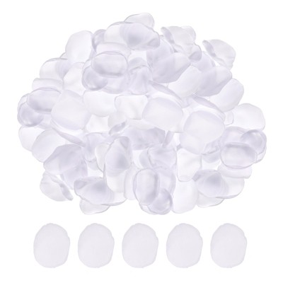 Unique Bargains Silk Party Decoration Artificial Flower Petals 400 Pcs White