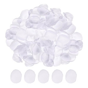 Unique Bargains Silk Party Decoration Artificial Flower Petals 400 Pcs White - 1 of 4