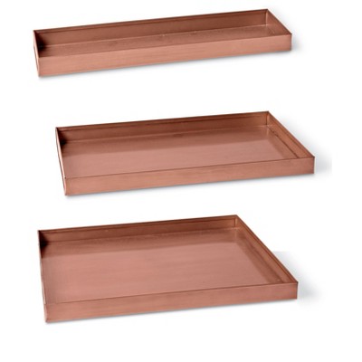 Essex Plant Stand Trays, Set of 3 - CURIO CRAFTS