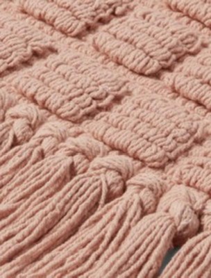 20x32 Square Tufted Bath Rug Clay Pink - Threshold™