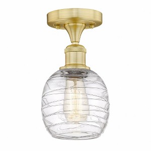 Belfast - 1 Light Flush Mount In Industrial Style-9.75 Inches Tall and 6 Inches Wide - 1 of 1