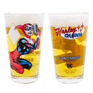 Adult Harley Quinn Pint Glass - 1 of 3