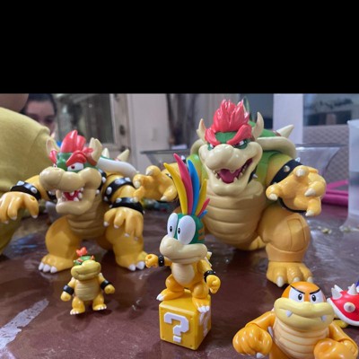 Super Mario Bros Movie Bowser-figur som sprutar eld - 18 cm 417204