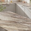 Red Brown Marble Peel and Stick Wallpaper Roll Self Adhesive Vinyl Contact Paper for Countertop (cover 30.78 sq. ft. ) - 2 of 4