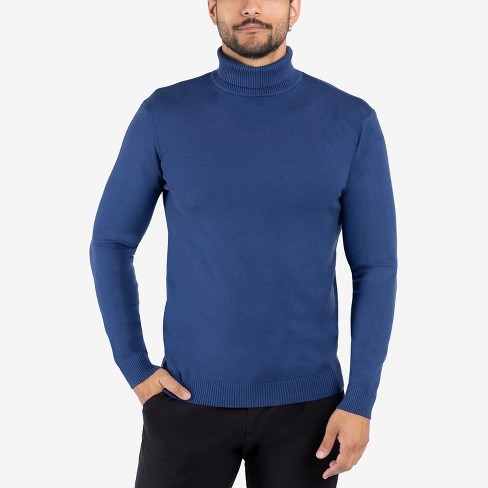 X Ray Men s Mock Turtleneck Sweater available In Big Tall In Ink Blue Size 6x Large Target