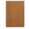 Corner Curio Cabinet with Lights - 69.75"H x 21.5"W x 16"D - Adjustable Tempered Glass Shelves, Mirrored Back - Oak/Cherry/Walnut - 4 of 4