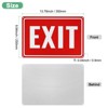 Unique Bargains Aluminum Reflective Rust Free Waterproof Exit Sign 1 Pc - 3 of 4