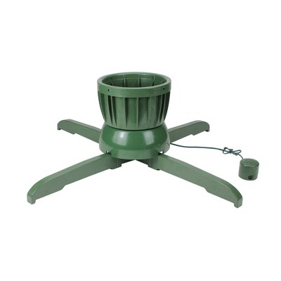 Northlight 24" Green Musical Rotating Christmas Tree Stand - For Live Trees