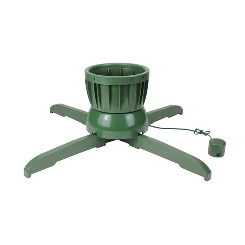 Northlight 24 Green Musical Rotating Christmas Tree Stand - For Live Trees  : Target